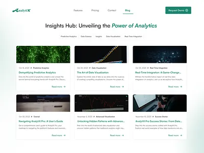 Blogs blogs design minimal ui website