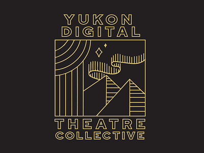 Yukon Digital Theatre graphic design logo