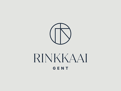 Rinkkaai alides branding developer investment logo mark minimal rinkkaai