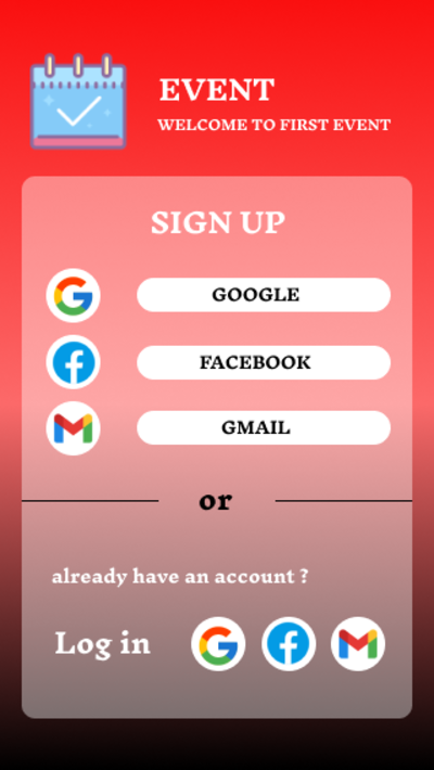 Sign up page dailyui