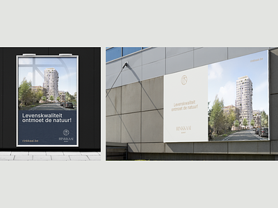 Rinkkaai - outdoor alides billboard branding logo mockup outdoor poster print real estate rinkkaai