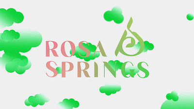 ROSA SPRINGS | Rebranding concept agency branding concept design graphic design hotel identity illustration logo motion graphics