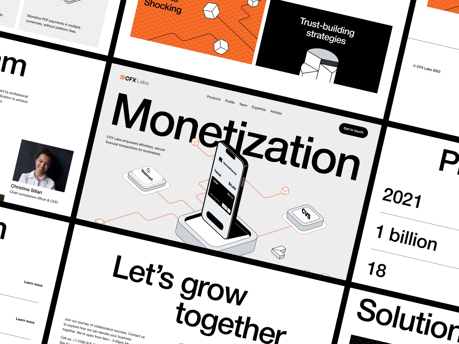 Example of Cfx Labs Web / Social / Animation