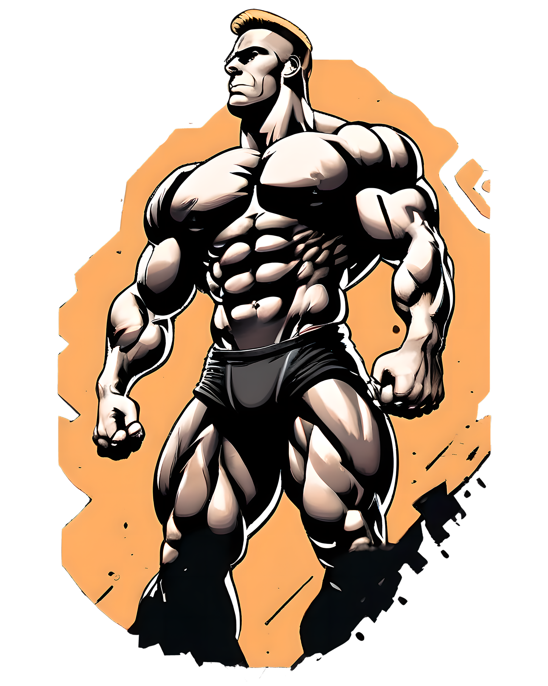 Gym graphic design illustration oo4 graphics poster design