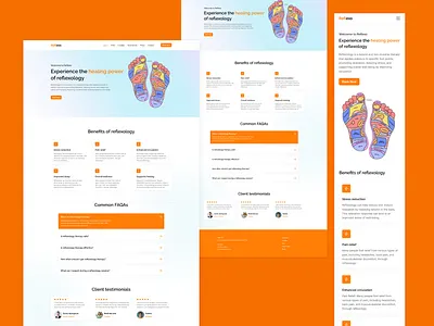 Foot landing pages best foot ux best ui best ux best website foot website ui