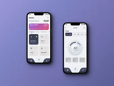 Smart home app home app home screen smart app smart home ui smart home ux ui ux