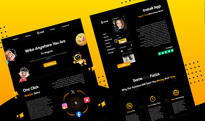 Soxial - Social Media Website Design graphic design ui