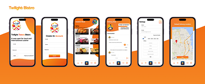 Twilight Bistro - Uber Eats Competition graphic design ui