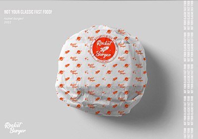 Packaging Design *Rocket Burger 3d brand identity brandi design branding design graphic design illustration logo packaging packaging design product design vector