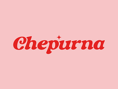 "CHEPURNA" beauty store - LOGO beauty logo branding design design logo designer graphic design identity illustrator logo logo design logotype vector