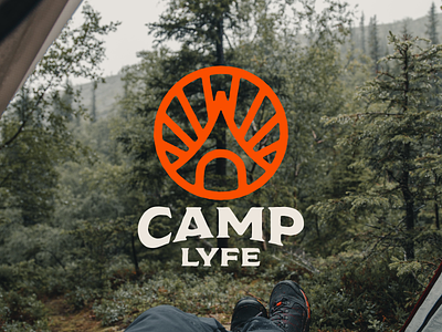 Camp Lyfe - Lifestyle Brand branding graphic illustration logo vector
