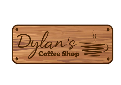 DYLAN'S COFFEE SHOP logo branding coffee coffeeshop dailylogochallenge design graphic design illustration logo typography vector