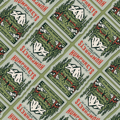 REI Co-op Flagstaff | Humphreys Peak arizona branding collection design forest graphic art graphic design hand drawn illustration merch merchandise merchandise design nature outdoor outdoors print design product design sticker vintage