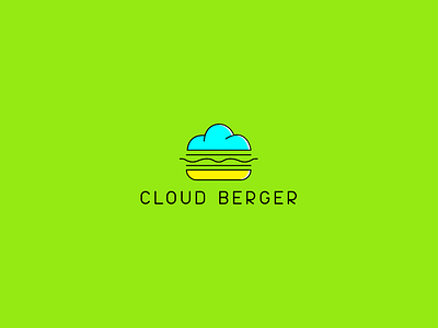 Cloud Berger logo branding cat logo design graphic design illustration logo minimal logo office cup logo ui