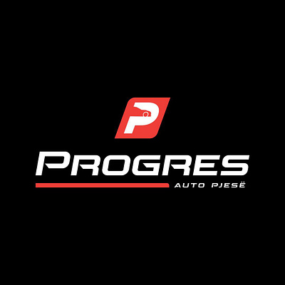 Progres Auto Logo Design