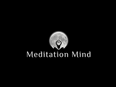 Meditation Mind Logo branding cat logo design graphic design illustration logo minimal logo office cup logo ui vector