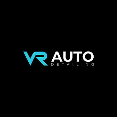 VR Auto detailing Logo Design