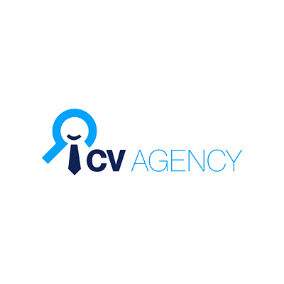 CV Agency Logo Design
