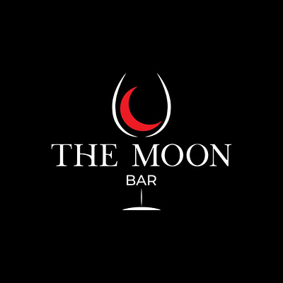 Moon Bar Logo Design