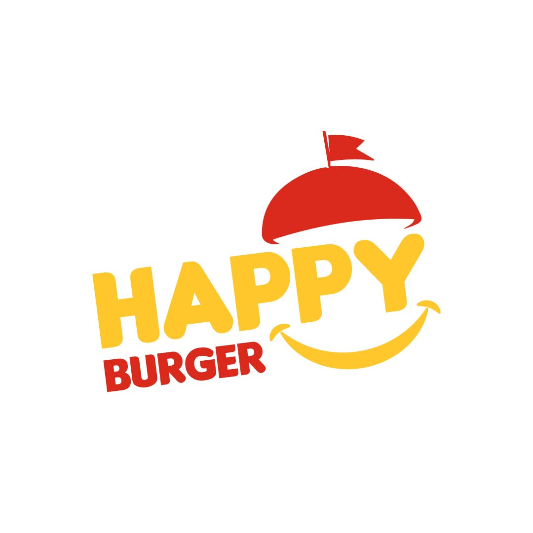 Happy Grill Logo Design by Albin Bytyqi on Dribbble