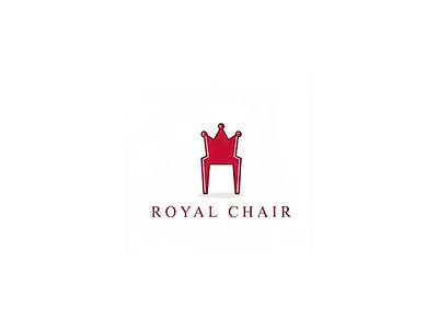 Royal Chair logo branding cat logo design graphic design illustration logo minimal logo office cup logo ui vector