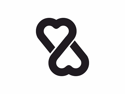 Hearts branding design flat graphic design icon illustration logo minimal ui vector