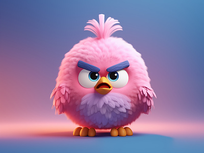 3D Cartoon Bird, 3D Angry Bird, 3D Pastel Cartoon Bird 3d bird 3d bird design 3d cartoon bird 3d cartoon design 3d cartoon logo 3d design 3d designer 3d illustration 3d logo 3d pastel cartoon bird 3d pastel design branding cartoon bird 3d cartoon character cartoon logo cute bird fiverr graphic design illustration