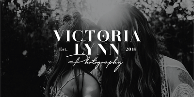 Victoria Lynn Photography branding graphic design logo logo design photography logo