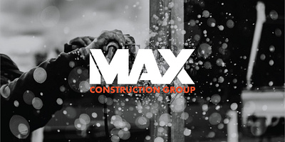 Max Construction Group apparel branding construction graphic design logo design rebrand vehicle graphics webdesign