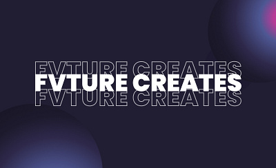 Fvture Creates design graphic design