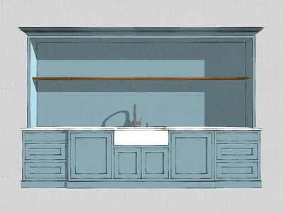 Kitchen Cabinet 3d architecture art autocad c4d cad creative design furniture graphic design illustration interior interior design joinery kitchen photoshop render revit sketchup vray