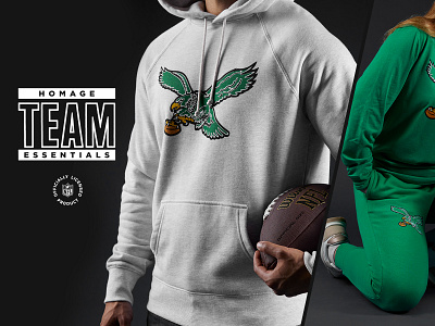 NFL Team Essentials animation apparel design football instagram instagram carousel instagram design nfl philadelphia social design social post vintage