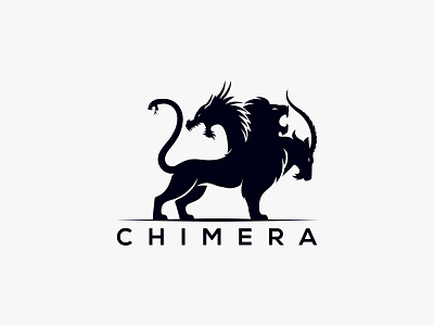 Chimera Logo branding chimera chimera logo chimera top logo chimera vector logo chimeras chimeras logo design game graphic design illustration logo strong top logo