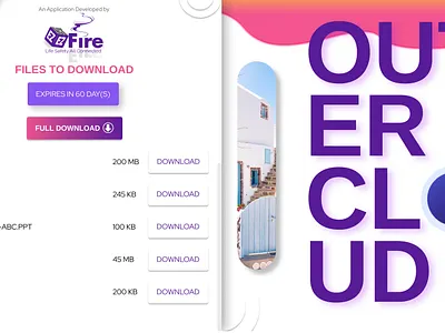 Document Download Hub graphic design product designer ui ux web