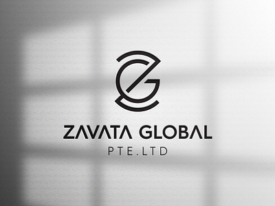 Zavata Global Monogram Logo Concept brand identity branding business logo creative creative logo design graphic design identitiy logo logofolio logomark logos logotype minimalist modern monogram monogram logo startup vector visual identitiy