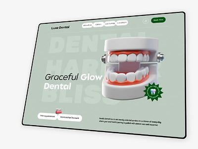 Dental Care Landing Page dental dental care dental care landing page dental care website dental care website design dental clinic dental clinic landing page dental landing dental landing page dental landing page design dentalcare website landing page dentist dentist landing page dentist website landing page modern dentist landing page product landing page web design website website design