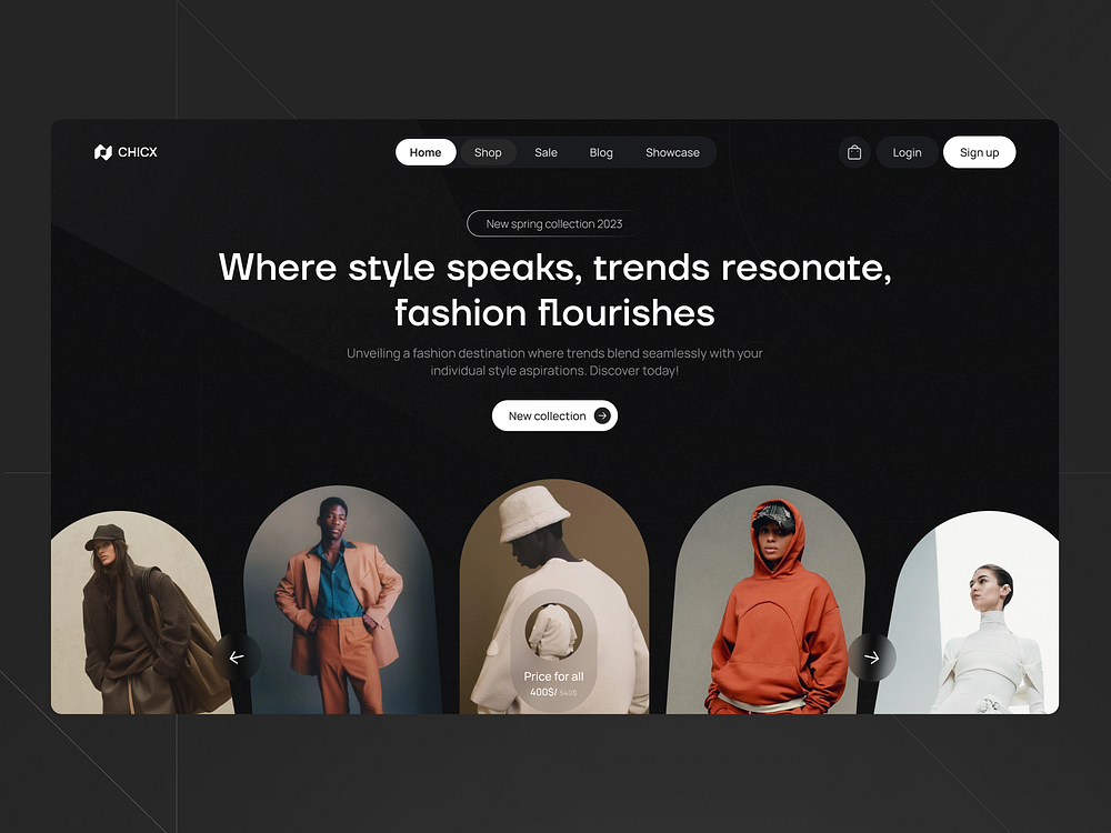 Clothing Website designs, themes, templates and downloadable graphic ...