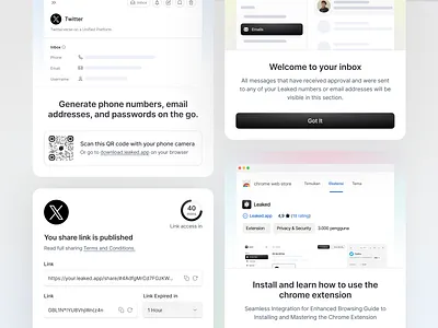 Component SaaS clean component customer privacy dashboard dashboard component design get started minimal onboarding pop up product design saas ui ux