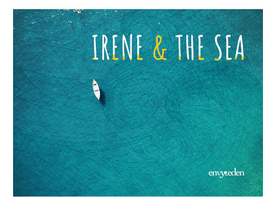 Irene & the Sea | Logo & Cover Design bandart coverart envyforeden fortworth graphic design illustration ireneandthesea localmusic logo logo desigin ocean scottymorris scottyofeden texas
