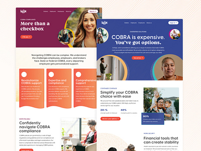 Kept, Inc. | Simplifying Employee Off-Boarding and COBRA design graphic design health health services healthtech responsive design saas ui visual design web design webflow