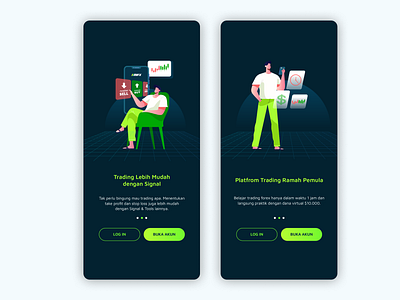 Onboarding Trading Apps apps onboard bitcoin apps illustration onboarding apps trading apps ux illustration web3 apps