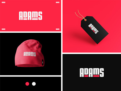 Adams - Clothing Brand Logo and Brand Identity Design apparel brand brand identity branding clothing design graphic design logo logo design sportswear streetwear