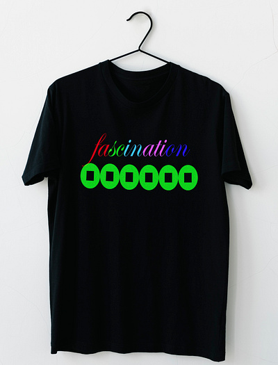 Fascination branding custom customtshirt design facebook fascination graphic design illustration marketing motivationalquotes tshirt typography