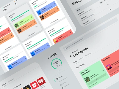 Sonos Pro Dashboards dashboard design interface music product service ui ux web website