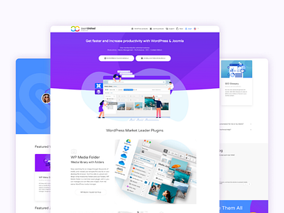 Joomunited - Website Design framer website graphic design ui ui design uiux web design website design wordpress design