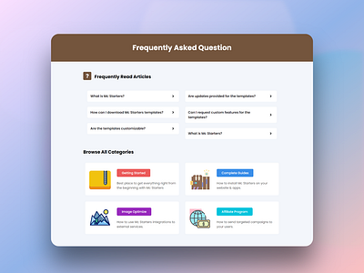 FAQ Elementor Templates Page 03 branding design elementor elementor templates faq faq template free elementor template mc design mc starter mc template template typography ui ux web design