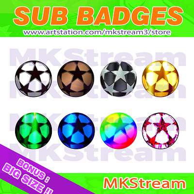 Twitch sub badges champions star ball pack animated emotes anime ball ball sub badges bola champion champions design emotes football futbol illustration player soccer star sub badge sub badges twitch sub badges