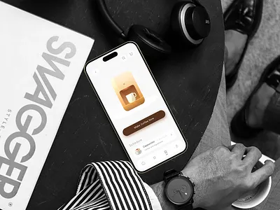 Coffee Machine App coffee app coffee machine interaction design material design ui design uiux design