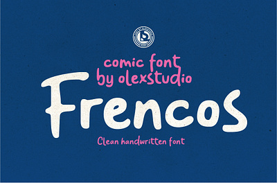 FRENCOS-comic Font bundle displayfont font font2024 new font trend trend font trend2024