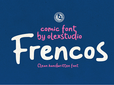 FRENCOS-comic Font bundle displayfont font font2024 new font trend trend font trend2024